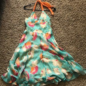 BCBG MaxAzria flowy dress bakcless
